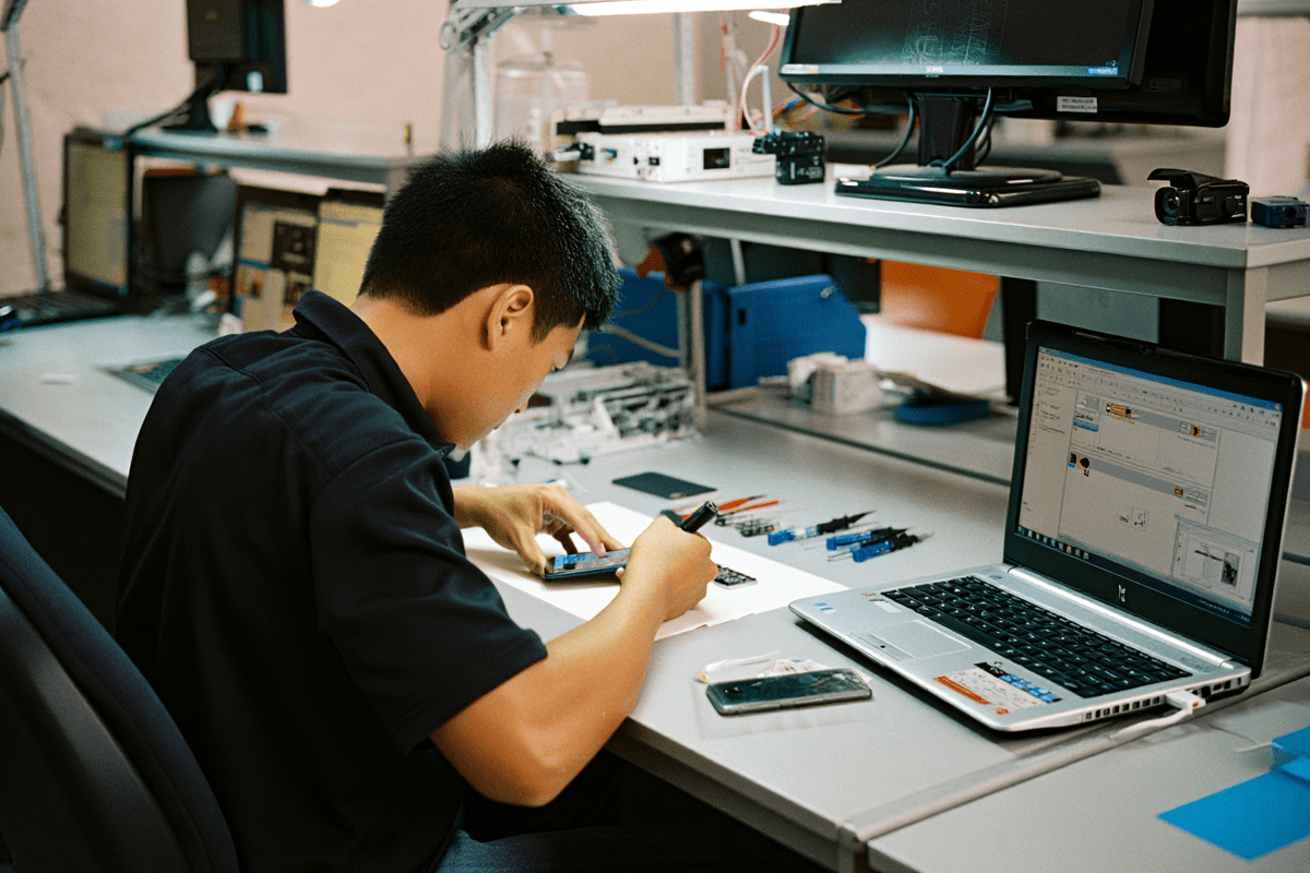 Процесс ремонта техники Brother в brother-servis